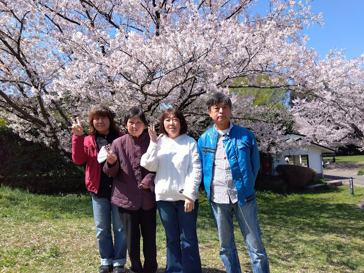 四季の森公園で花見ウォーキング