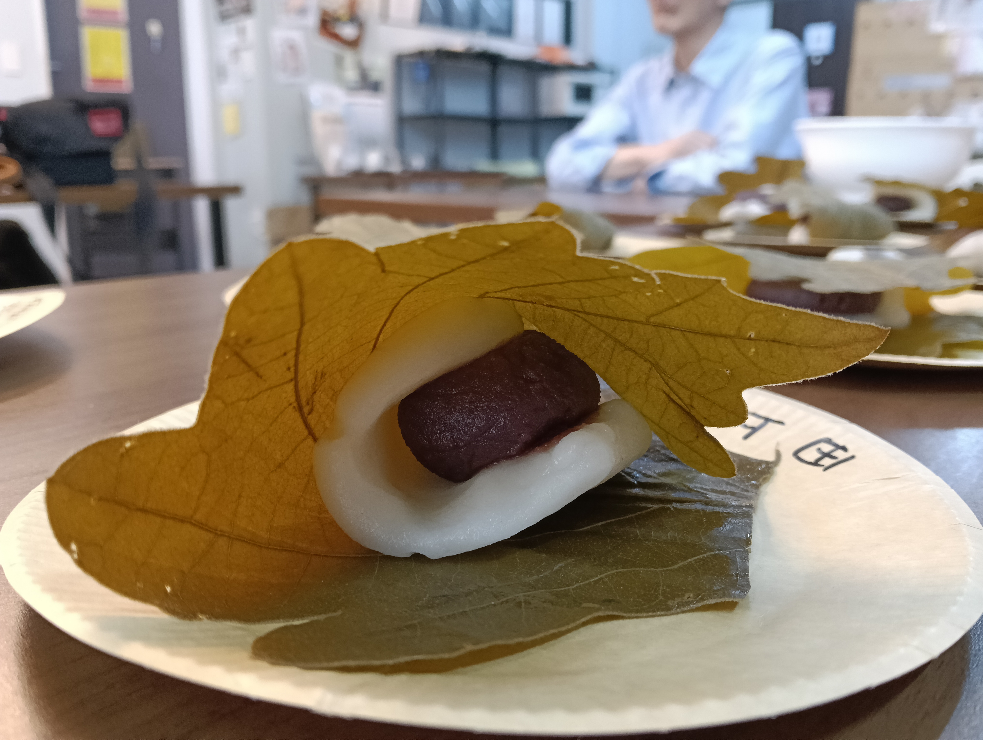 5月を味わう柏もち